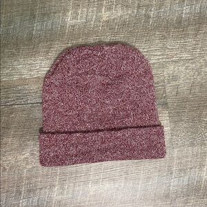 Cozy Maroon Knit Beanie